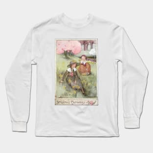 Spring Flowers by Anne Anderson Long Sleeve T-Shirt